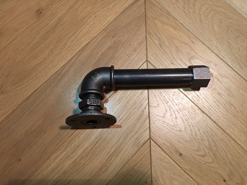 Toilet Paper Door Diy Unroller To Mount Industrial Pipes Etsy