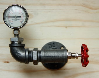 Pressure hook - Coat rack - Hook - Original industrial style - Industrial coat rack, plumbing, faucet - Model X