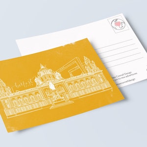 Cartão postal da cidade de Belfast