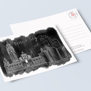 Carte postale de Belfast