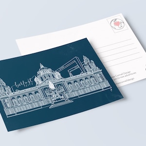 Cartão postal da cidade de Belfast