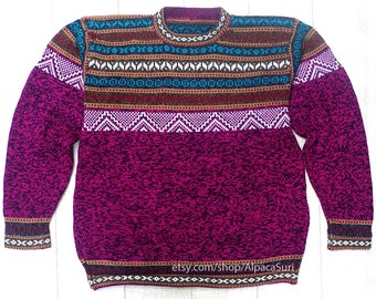 Peruvian sweater | Etsy