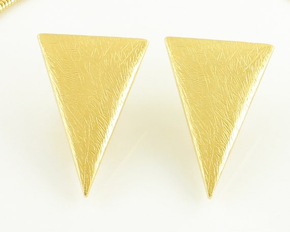 Vintage Yves Saint Laurent Bold Gold Tone Necklac… - image 3