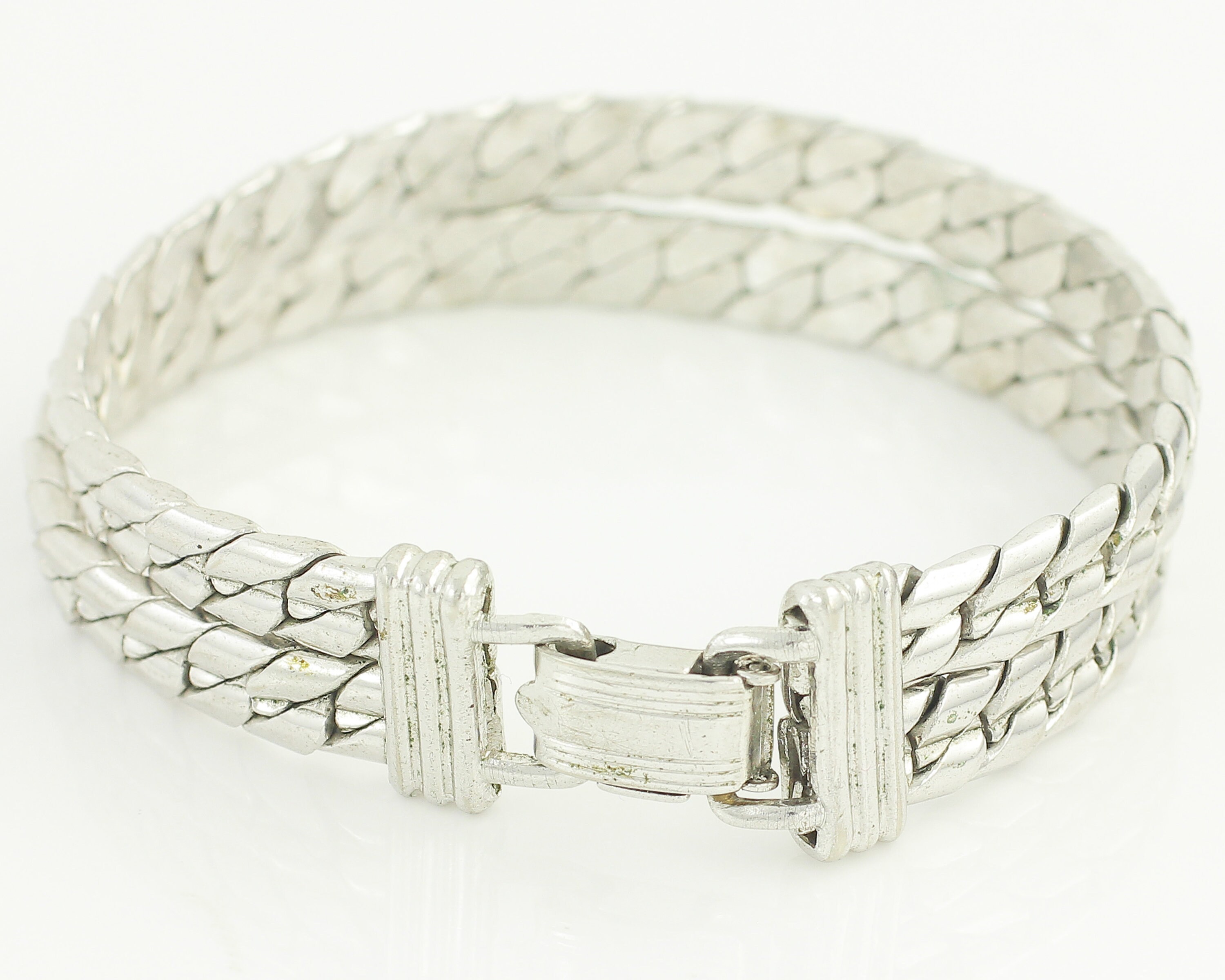 925 Pure Silver Oxidized Silver Bracelet 7900-20 – Dazzles Fashion and Costume  Jewellery