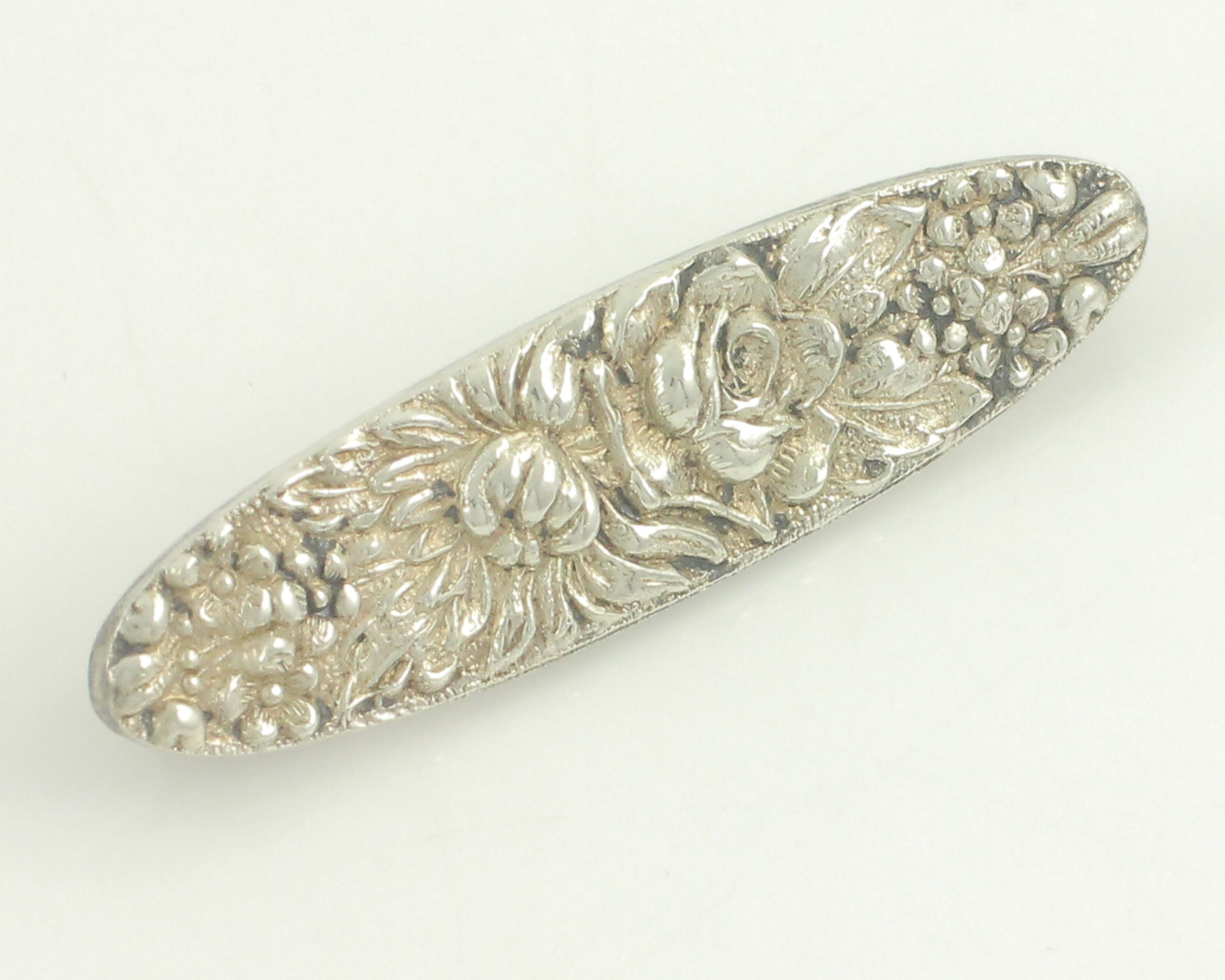 Antique sterling silver brooches best sale