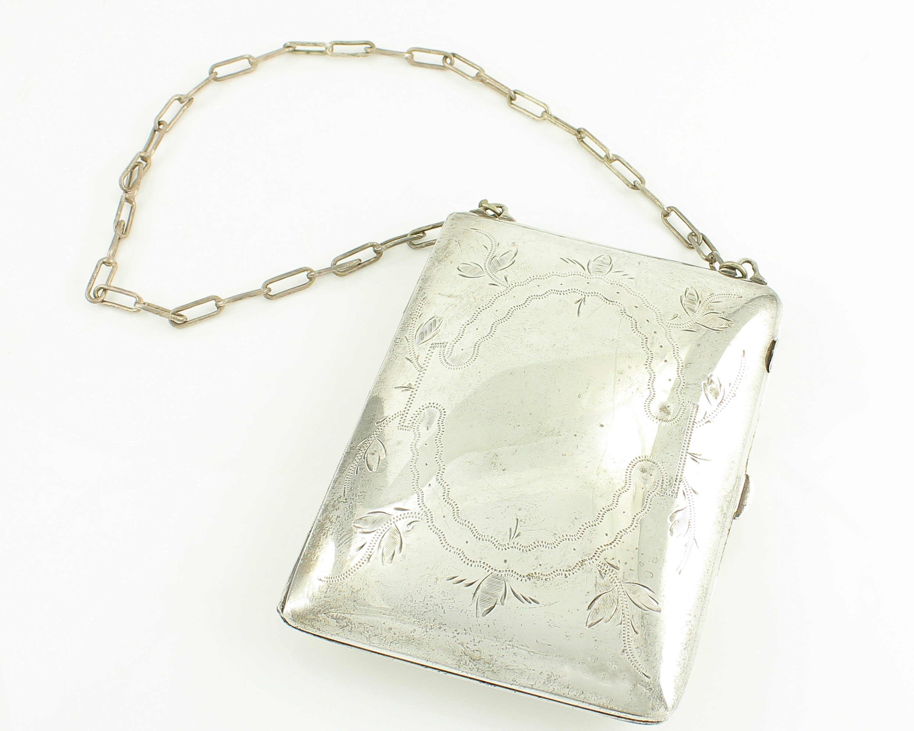 Mesh silver purse, c 1920-30 (item #1355187)