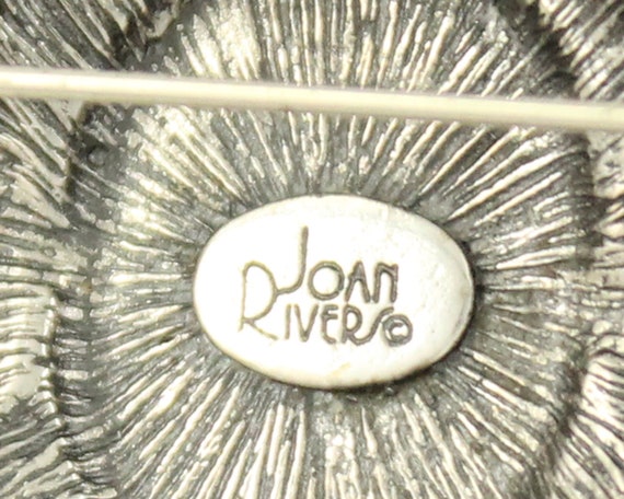 Vintage Joan Rivers Cameo Brooch Pendant Earring … - image 3