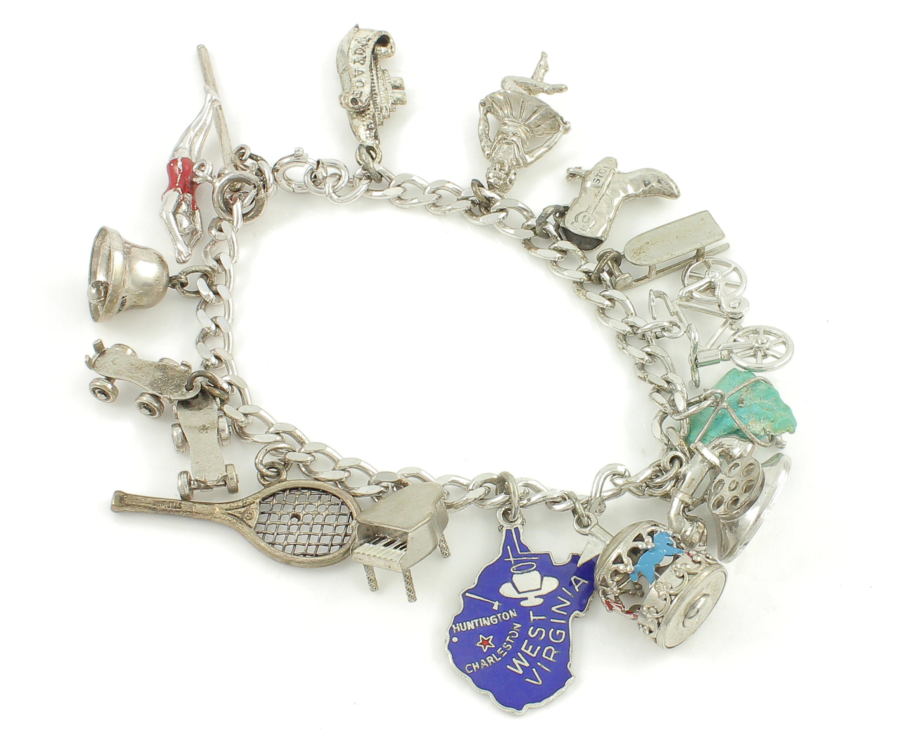 1950s charm bracelet