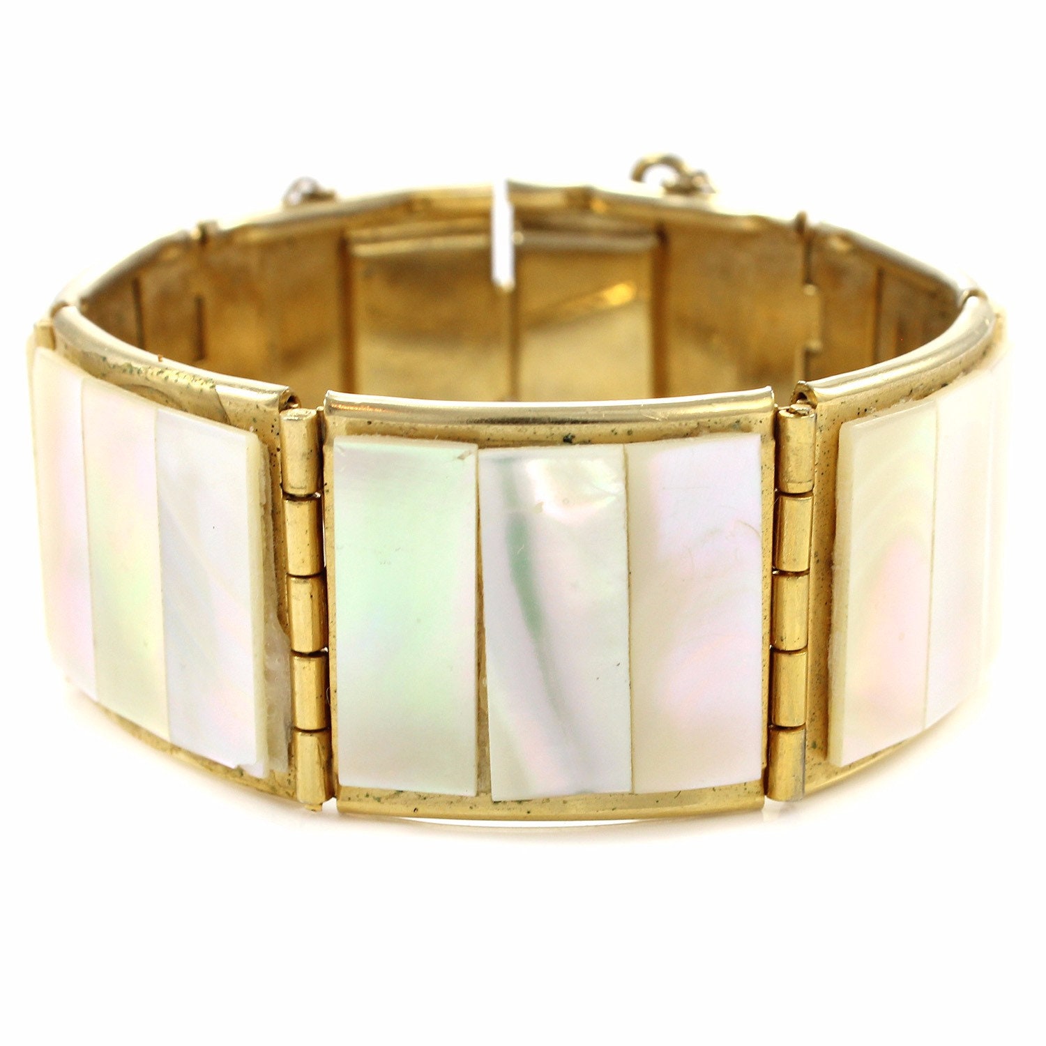 Vintage mother of pearl bracelet discount
