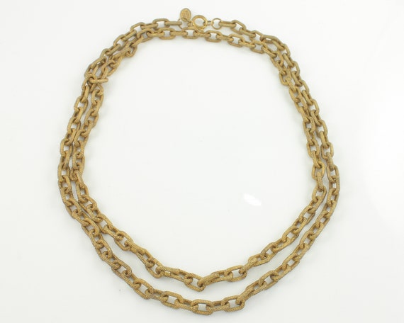 Vintage Miriam Haskell Chain Necklace, Haskell Vi… - image 4