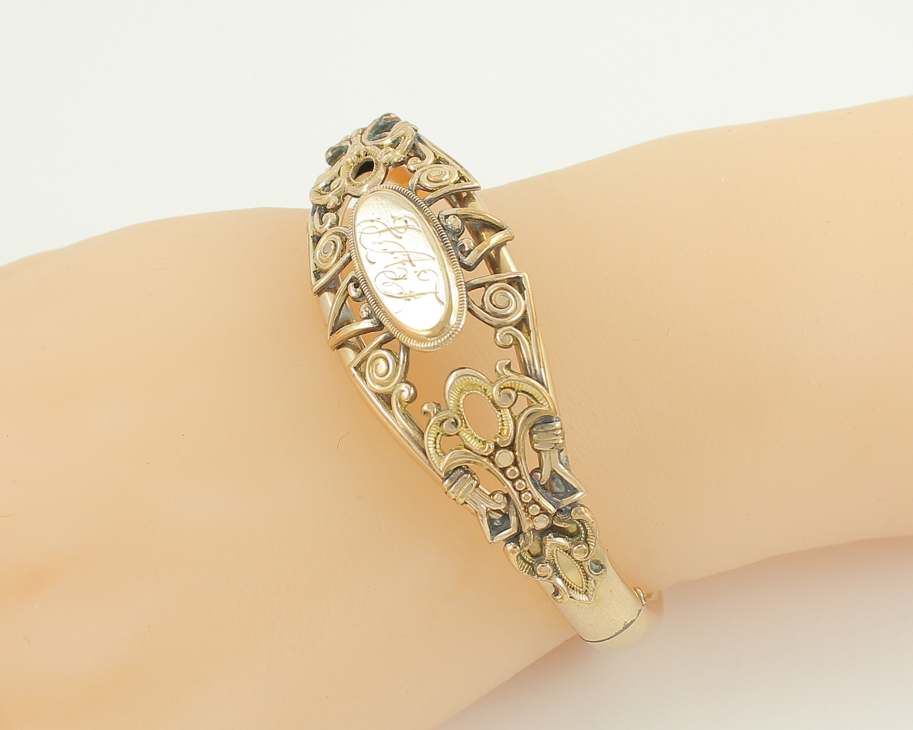 Classic Monogram Bangle Bracelet