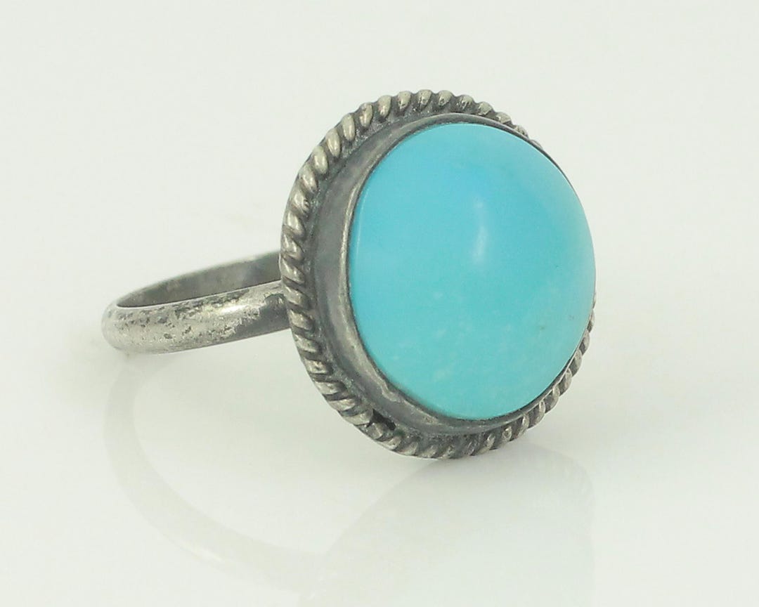 アクセサリー vintage silver  925 turquoise ring Vintage Turquoise Sterling Silver Ring, Vintage Southwestern