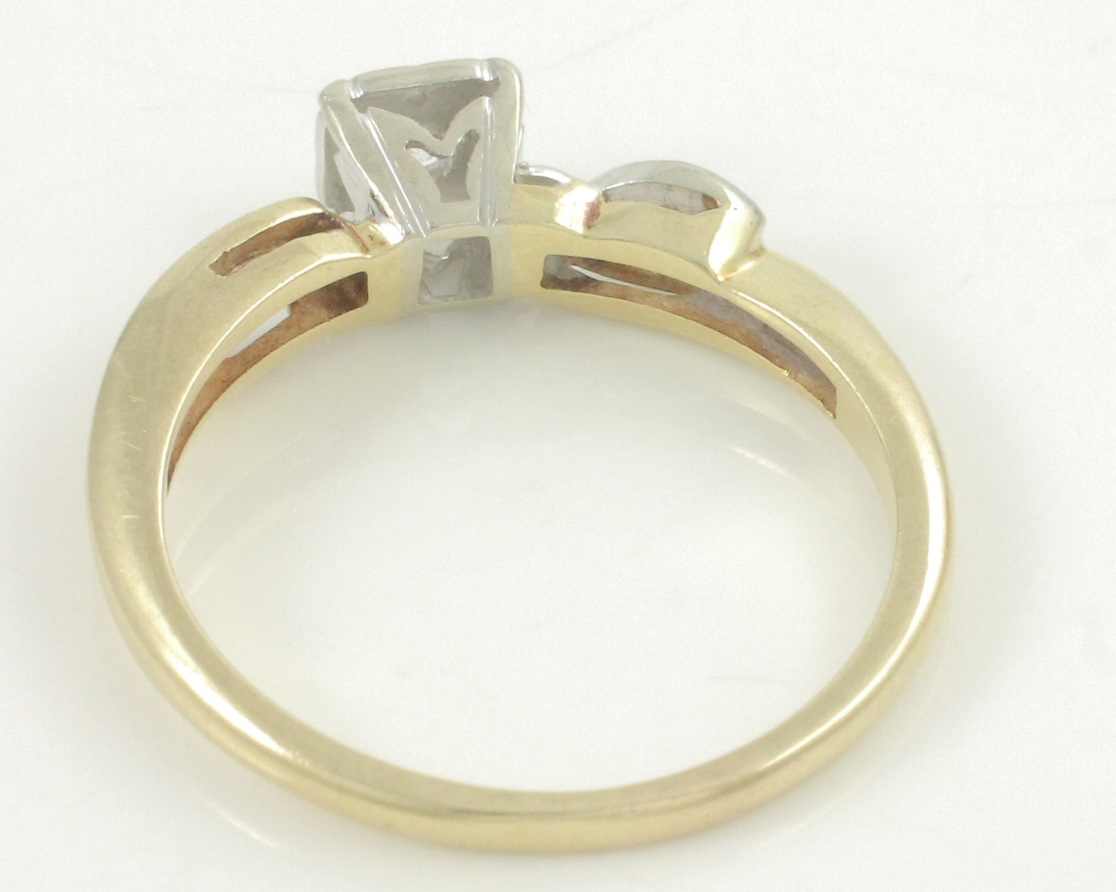 Vintage 14K Gold Diamond Engagement Ring Vintage Engagement - Etsy