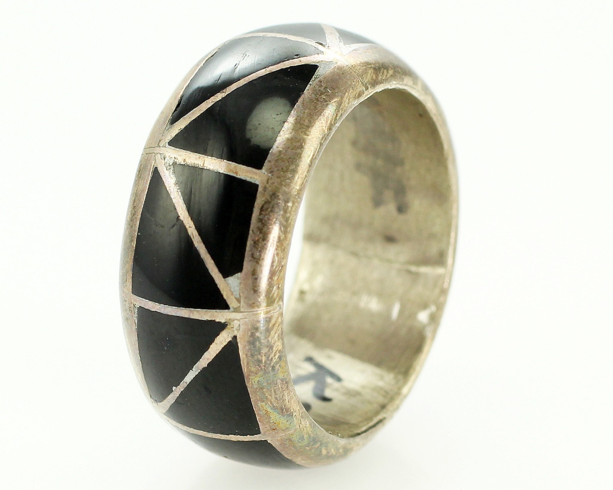 Onyx Wedding Band For Her Pictures