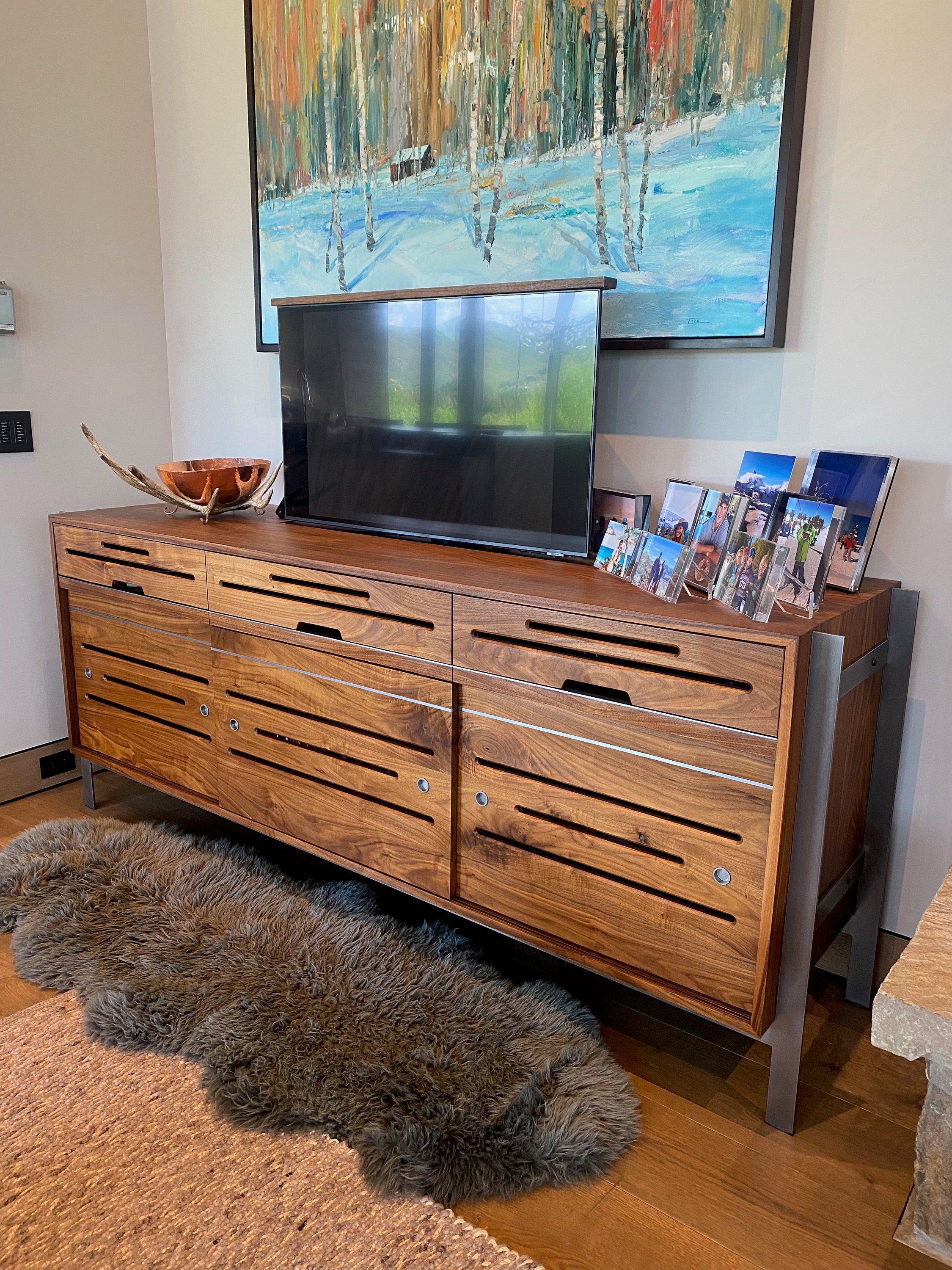 Hidden TV Cabinet - Etsy