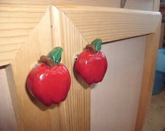 Apple Knobs Etsy