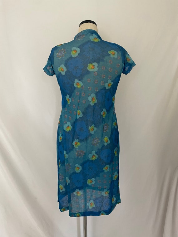 Vintage Floral Pattern Dress - image 4