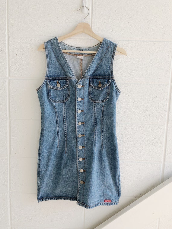 bongo denim dress