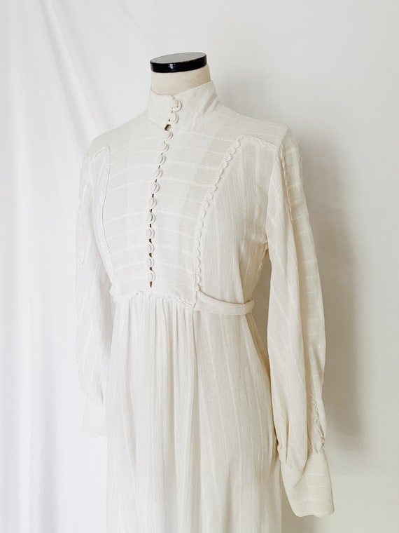 Vintage Cotton Prairie Maxi Dress