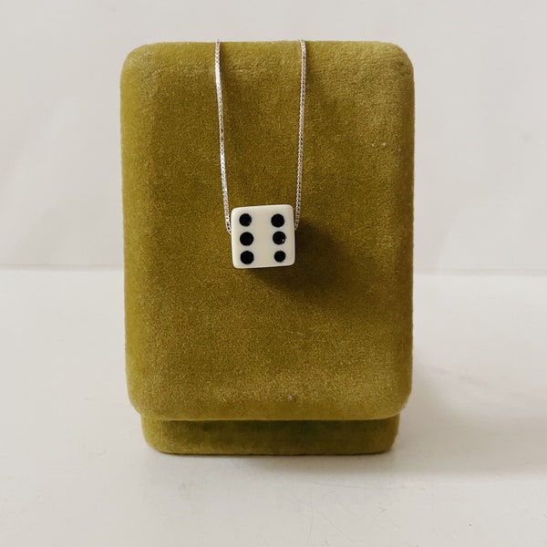 Dice Necklace Etsy