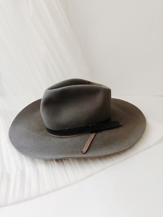 Lariat Western Smoke Gray Felt Hat