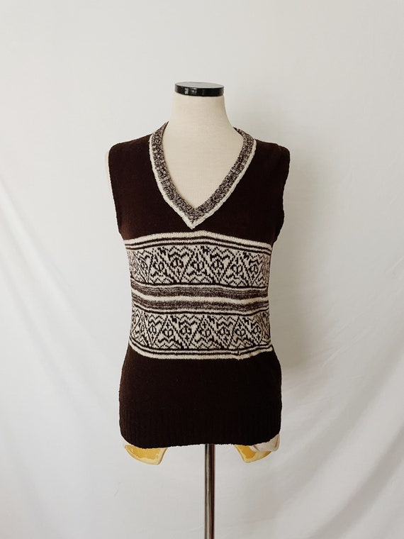 60s/70s Sweater Vest by Rochelle California