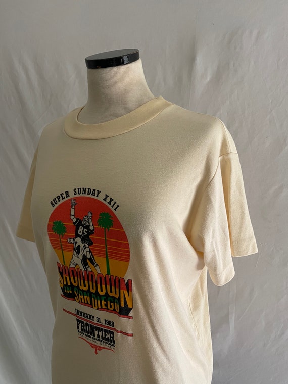 1988 Super Bowl San Diego Showdown T-shirt - image 3