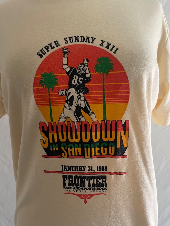 1988 Super Bowl San Diego Showdown T-shirt - image 2