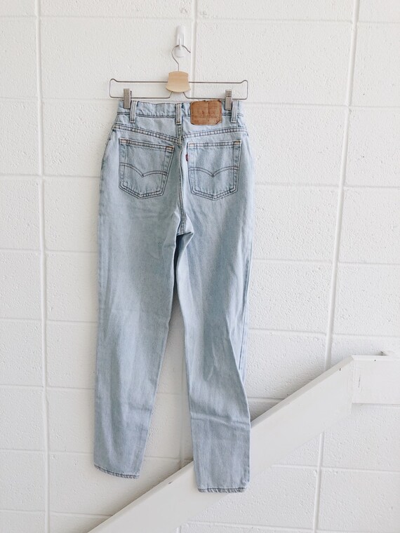 Vtg Levi's 512 High Waist Mom Jeans Denim