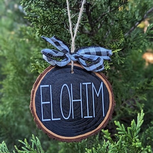 Name of God ornaments