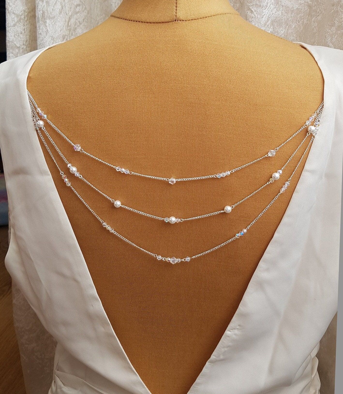 princess polly baby blue dress Women Back Chain| Women Back Chain for sale Australia| SHEIN Australia main image 0