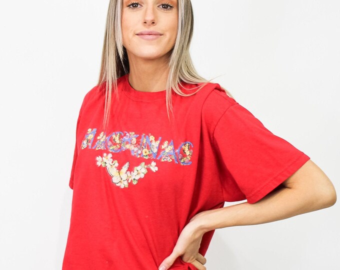 Vintage Mackinac Butterfly Tee - XL