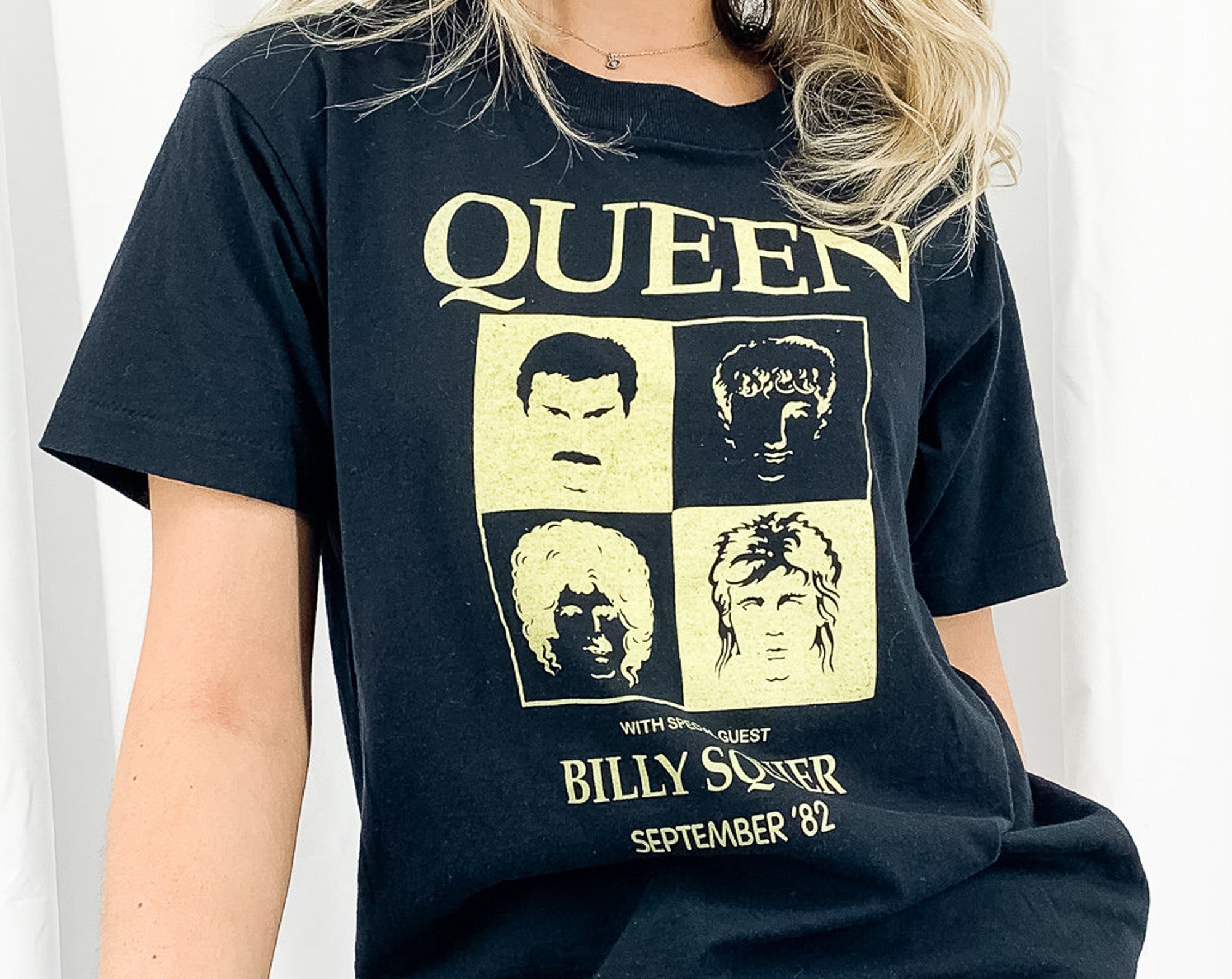 Discover Vintage Queen 1982 Concert Tee