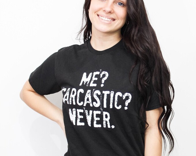 Vintage Sarcastic Tee - S