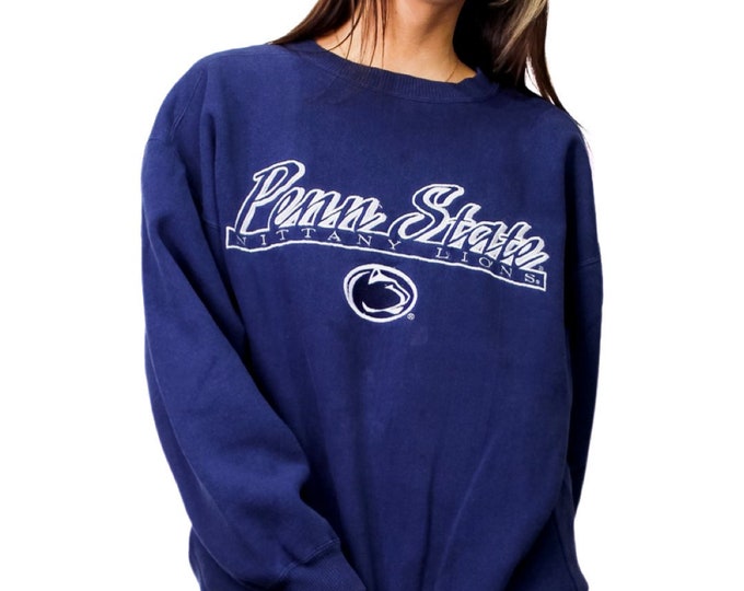 Vintage Penn State University Sweatshirt - L