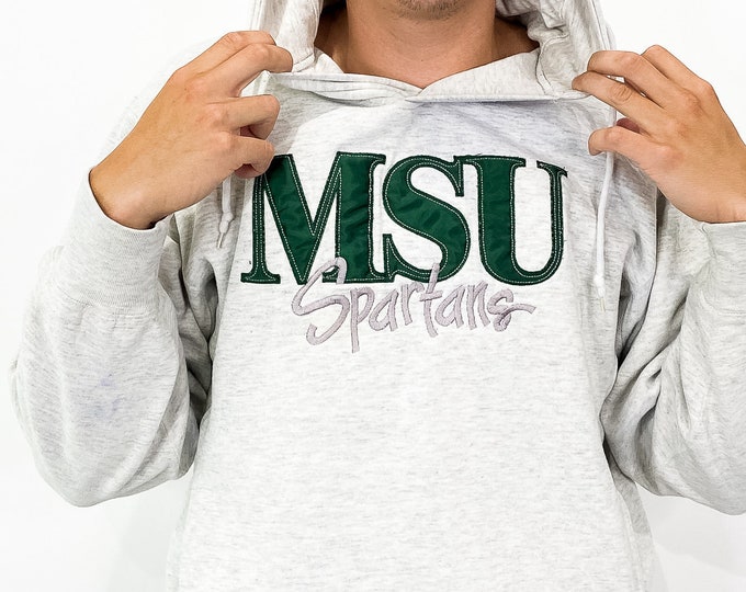 Vintage Michigan State University Sweatshirt - M