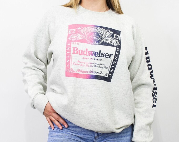 Vintage Budweiser Sweatshirt - XL