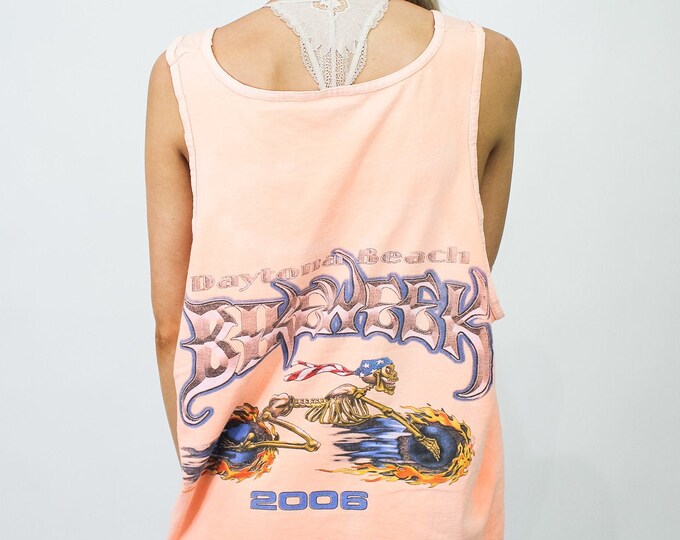 Daytona Beach Bike Week 2006 Vintage Tee - L