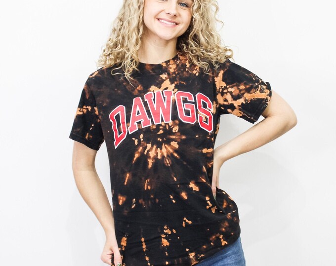 University of Georgia Tie Dye Tee - S