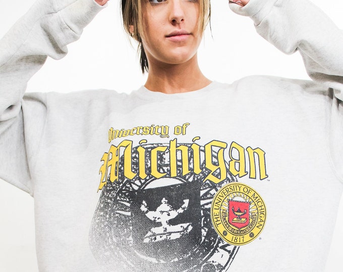Vintage University of Michigan Sweatshirt - L