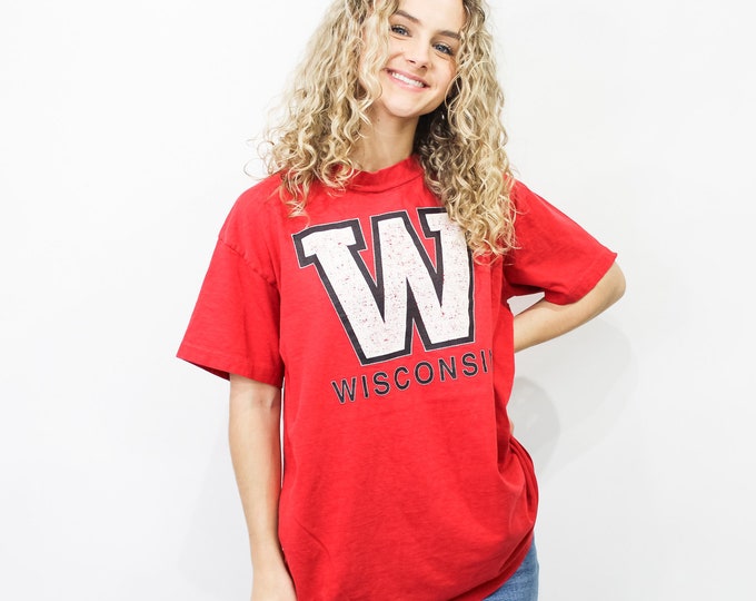 University of Wisconsin Vintage Tee - M