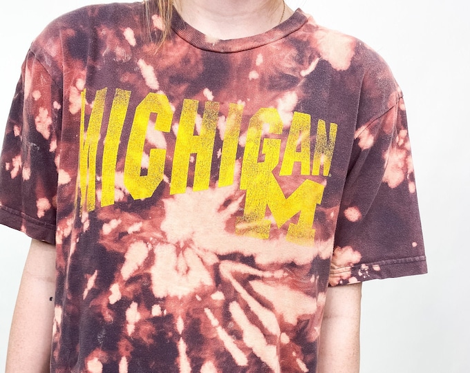 University of Michigan Tie Dye Tee - M