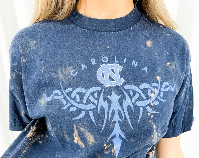 University of North Carolina Acid Wash Tee - S