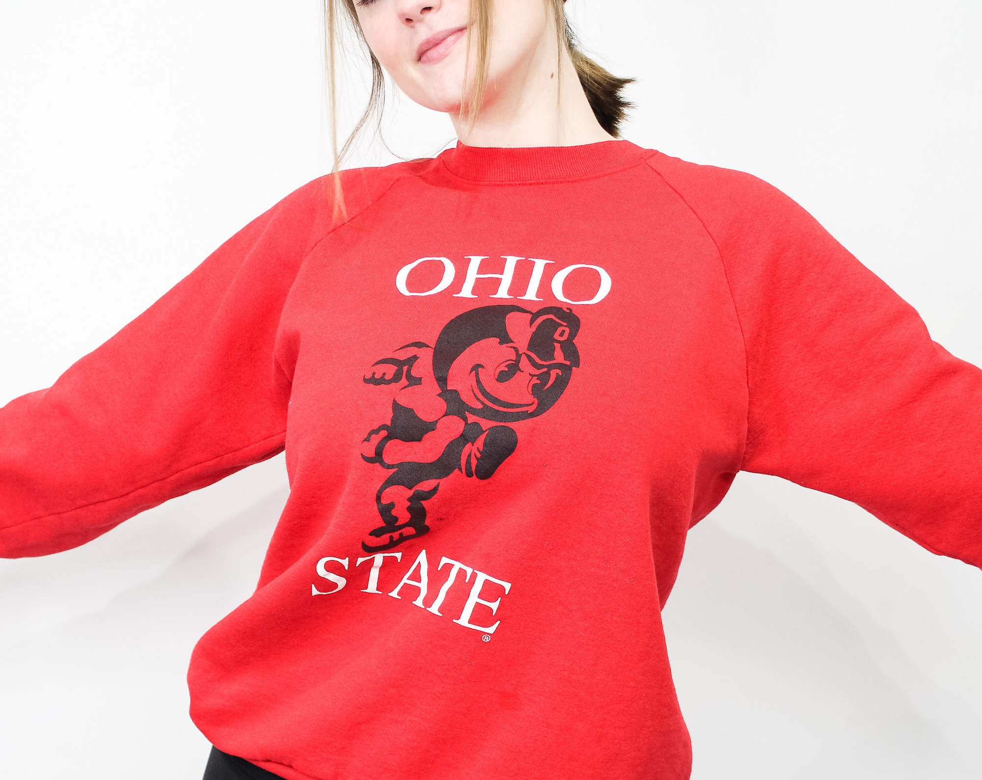 Discover Vintage Ohio State University Sweatshirt