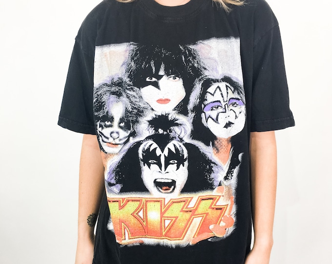 Vintage KISS Tee - L