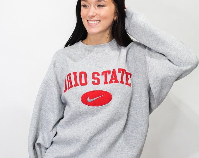 Vintage Ohio State University Nike Sweatshirt - M