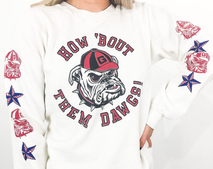 Vintage University of Georgia Sweatshirt - S