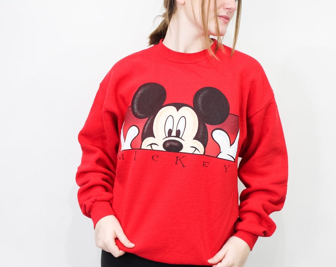 Vintage Mickey Mouse Disney Sweatshirt - L