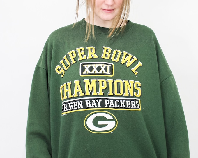Vintage Green Bay Packers Sweatshirt - XXL