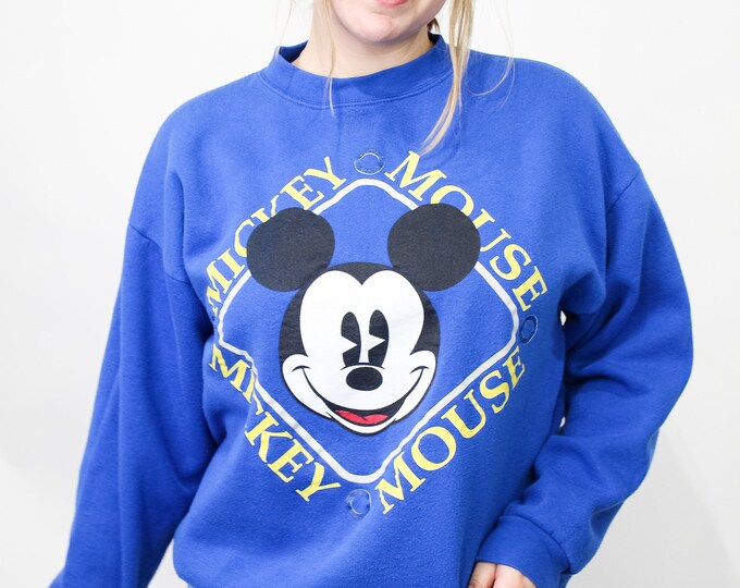 Vintage Mickey Mouse Disney Sweatshirt - M